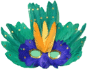 Mardi Gras Mask