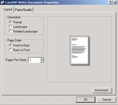 Acute Pdf Writer