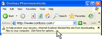 Popup blocker