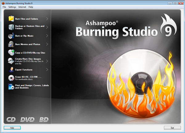 Ashampoo Burning Studio Free - Free CD & DVD Burning Software - Ashampoo®