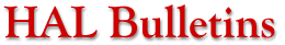 HAL Bulletins