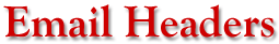 E-mail Headers