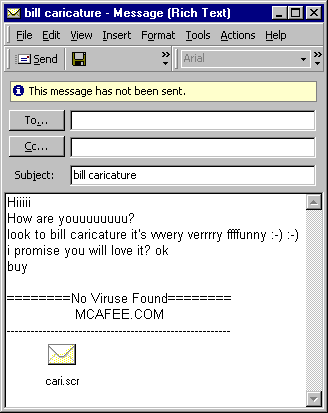 MyLife virus screen shot