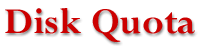 Disk Quota