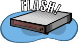 Flash modem