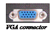 Text Box: VGA connector
